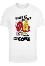 Men's T-shirt Things Go Better with Coke white