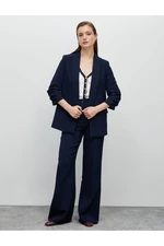 Koton Women's Navy Blue Jacket