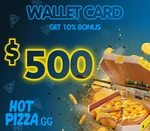 HOTPIZZA.GG $500 Gift Card