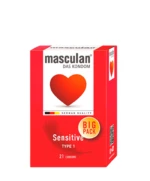 MASCULAN Kondómy Sensitive Big Pack 21 ks