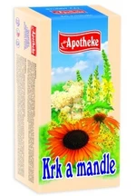 APOTHEKE Čaj krk a mandle 20 x 1.5 g