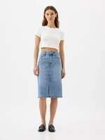 GAP Denim Midi Skirt - Women