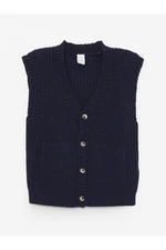 LC Waikiki V Neck Baby Boy Knitwear Vest