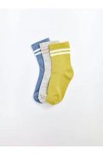 LC Waikiki Lcw Striped Baby Boy Socks 3-Pack