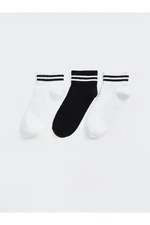 LC Waikiki Lcw Women's Plain Ankle Socks 3 Pack