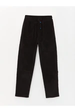 LC Waikiki Comfortable Fit Boy's Corduroy Trousers with Elastic Waist