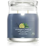 Yankee Candle Black Tea & Lemon vonná sviečka 368 g