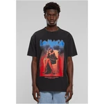 Men's Late Night Calls Acid Heavy Oversize T-Shirt - Black