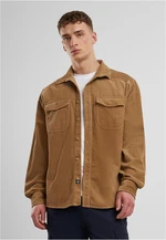 Corduroy Classic Long Sleeve Shirt Camel