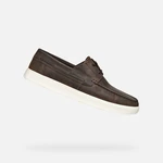 Light brown men's moccasins Geox Avola - Men's