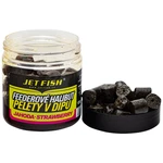 Jet fish feederové halibut pelety v dipe 12 mm 120 g-oliheň