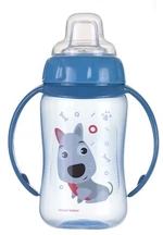 CANPOL BABIES Tréninkový hrníček s úchyty cute animals - pejsek 320 ml