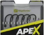 Ridgemonkey háčik ape-x snag hook 2xx barbed 10 ks - veľkosť 6