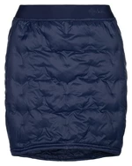 Navy blue women's winter quilted skirt Kilpi LIAN