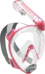 Cressi Duke Dry Full Face Mask Pink Transparent M/L Potápěčská maska