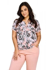 Taro Lana 3131 01 Dámské pyžamo XL růžová