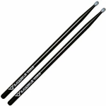 Vater VHEBP5BN Eternal Black Power 5B Nylon Tip Bacchette Batteria