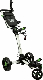 Axglo Tri-360 V2 3-Wheel SET White/Green Manuálny golfový vozík