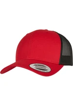 Retro Trucker 2-Tone Cap Red/Black