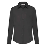 Black women's classic poplin shirt Fruit Of The Loom