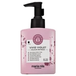 Maria Nila Colour Refresh vyživujúca maska ​​s farebnými pigmentmi pre vlasy s fialovými odtieňmi Vivid Violet 300 ml