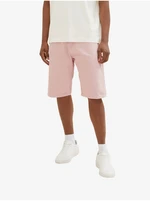 Light pink men's denim shorts Tom Tailor - Men's