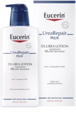 EUCERIN UreaRepair PLUS tělové mléko 5% Urea 400 ml