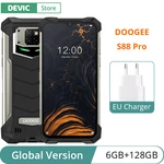 Global Version DOOGEE S88 Pro Smartphone 10000mAh Super Battery Smartphone Helio P70 Octa Core 6GB 128GB ROM SONY 21MP Camera