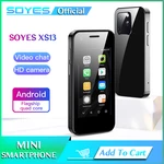 Original SOYES XS13 Mini Android Cellphone 3D Glass Dual SIM TF Card Slot 5MP Camera Google Play Store Small Smartphone Gifts