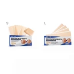 4 Pieces Box Silicone Burning Scar Sheets Tape Universal Skin Care Repairing Patch Removal Detachable for Professional Salon