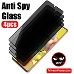 4PCS Full Cover Privacy Glass For Samsung Galaxy A53 A13 A33 A73 A52S 5G Anti-Spy Screen Protector For Samsung A72 A52 A22 A51