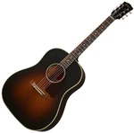 Gibson 1942 Banner J-45 Vintage Sunburst Elektroakustická kytara Dreadnought