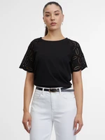 Orsay Černé dámské tričko - Dámské