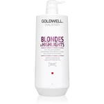 Goldwell Dualsenses Blondes & Highlights šampon pro blond vlasy neutralizující žluté tóny 1000 ml