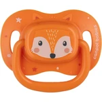 Canpol babies Cute Animals Soother 6-18m cumlík Orange 1 ks