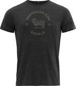 Devold Bagge Merino 130 Tee Man Anthracite S Camiseta Camisa para exteriores