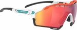 Rudy Project Cutline White Matte/Multilaser Red Okulary rowerowe