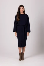 BeWear Woman's Dress B269 Navy Blue