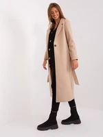 Beige coat with buttons OCH BELLA