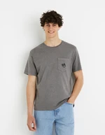 Celio T-shirt with pocket Fecide - Men's