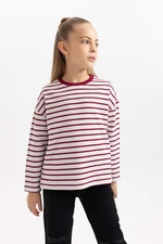 DEFACTO Loose Fit Crew Neck Sweatshirt