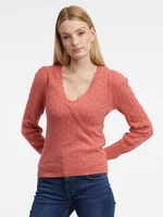 Women's brick sweater with wool blend ORSAY