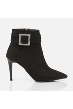 Yaya by Hotiç Black Women's Footwear Heeled Boots