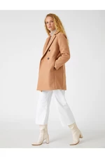 Koton Double Breasted Midi Length Coat