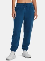 Navy blue women's sweatpants Under Armour Essential