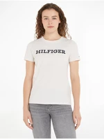 White Women's T-Shirt Tommy Hilfiger - Women