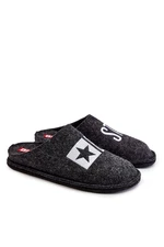 Classic Men's Slippers Big Star KK176003 Black