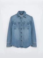 Big Star Man's Shirt 141866  Denim-247