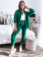 Women's tracksuit AMILIA PREMIUM green Dstreet z