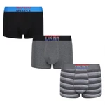 3PACK men's boxers DKNY Hinton multicolor